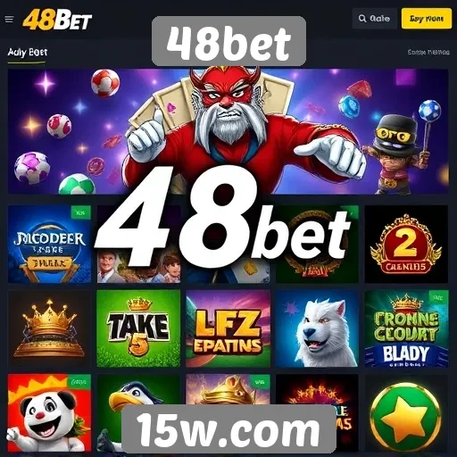 Análise da variedade de jogos disponíveis no site 48bet