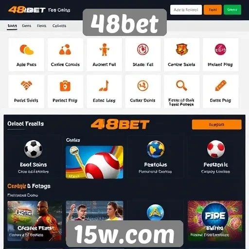 Análise das funcionalidades do site de jogos 48bet