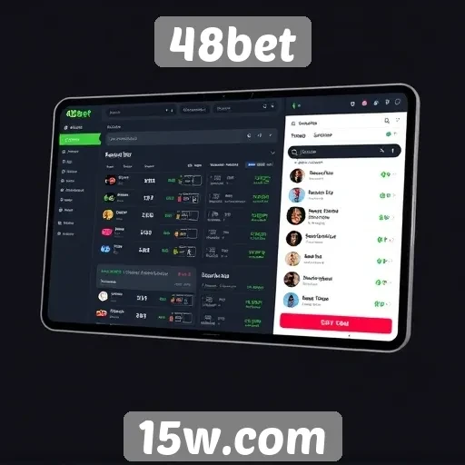 Review da interface do usuário do 48bet