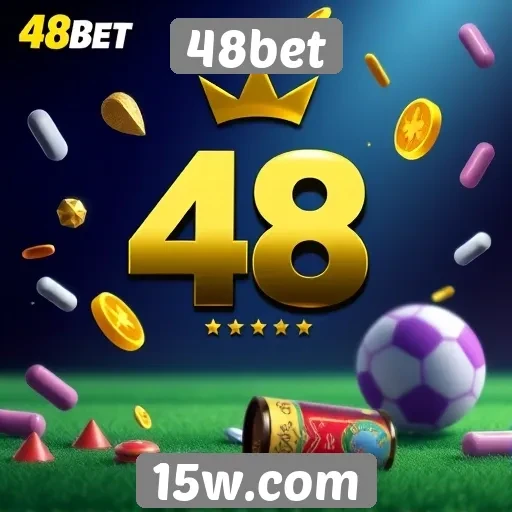 Variedade de jogos disponíveis na 48bet